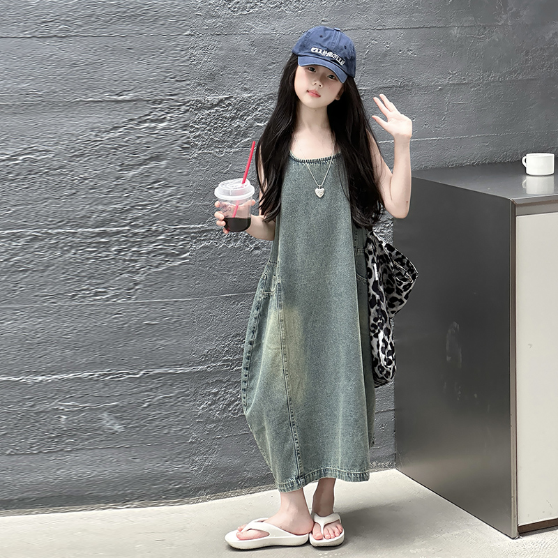 Vintage Blue Children Girls Hi - đánh giá và giá Summer Kids Clothing