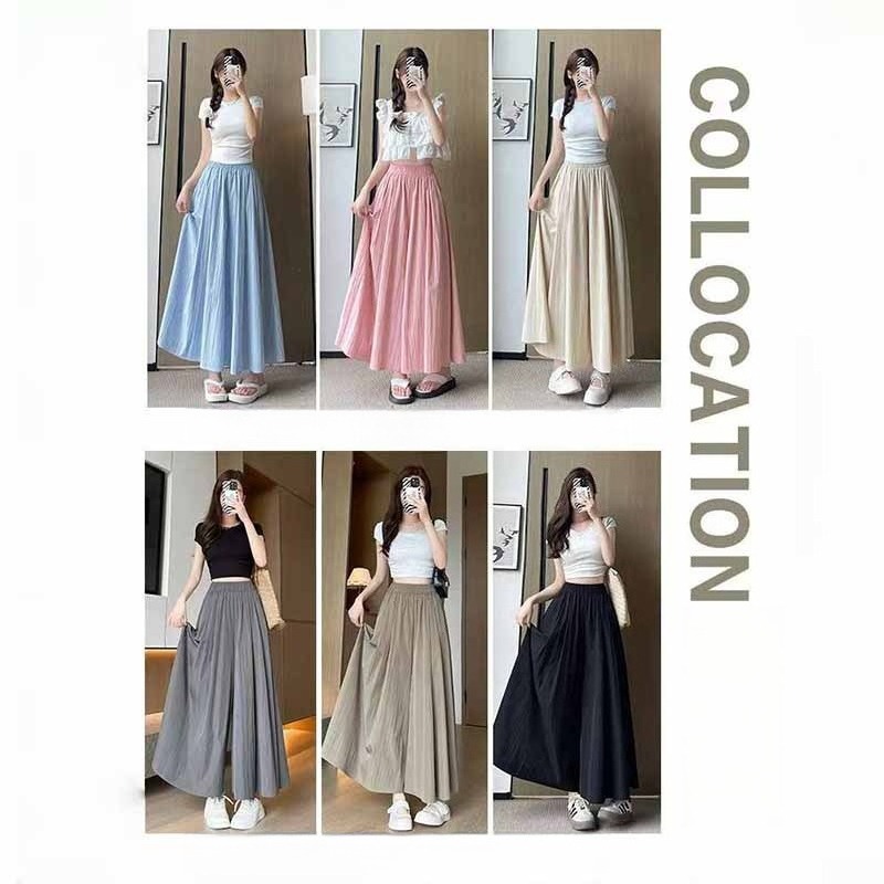 Women Summer High Waist Wide L - đánh giá và giá Palazzo Pant Wide