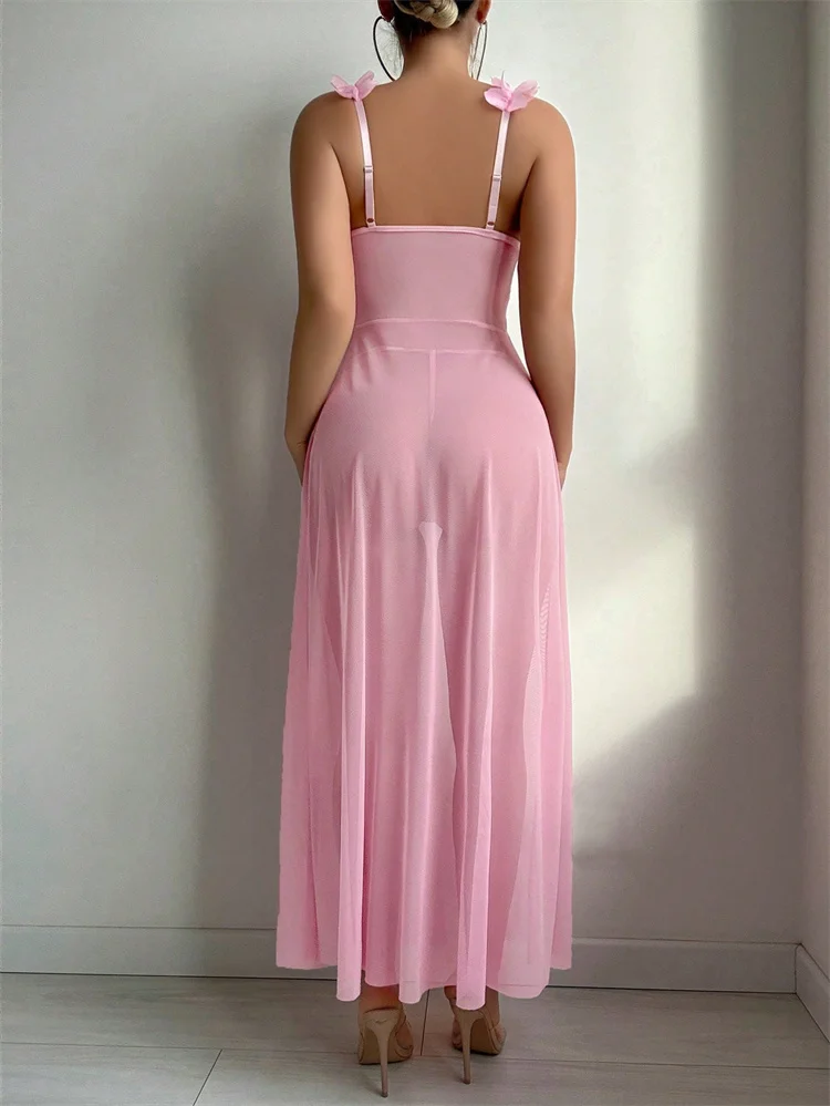 Pink Floral Sexy Nighties Wome - đánh giá và giá Summer Clothing For Petite Women