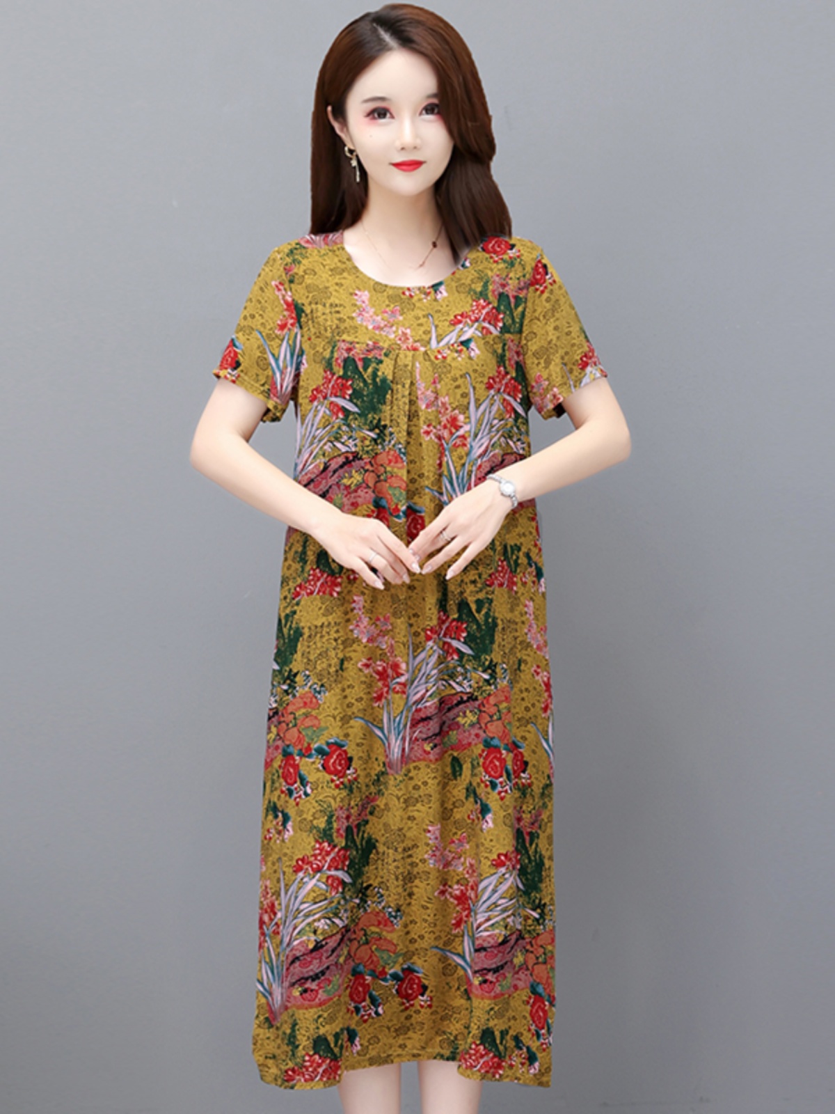 plus Size Summer New Loose Dre - đánh giá và giá Summer Clothing Over 60