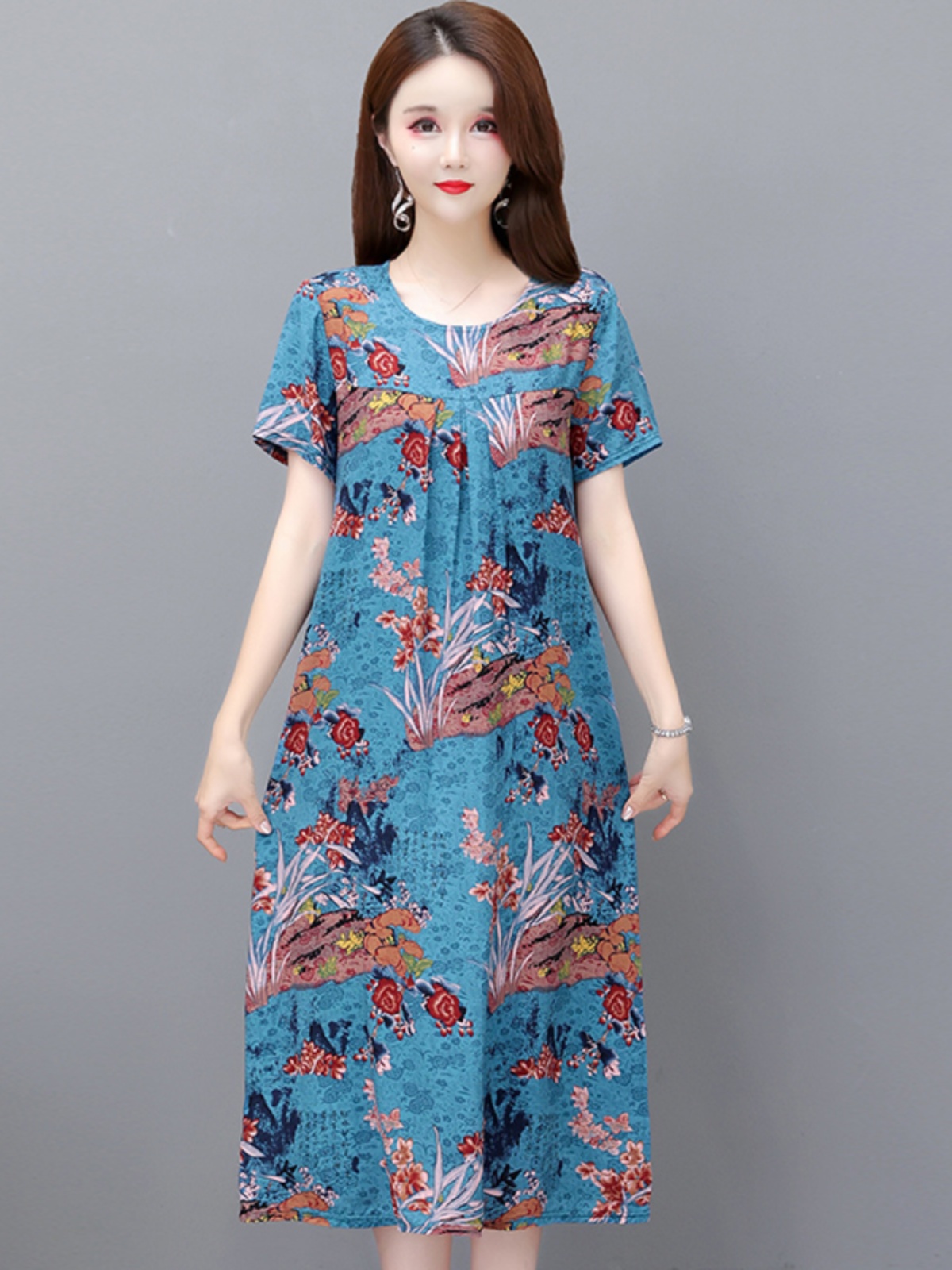 plus Size Summer New Loose Dre - đánh giá và giá Summer Clothing Over 60