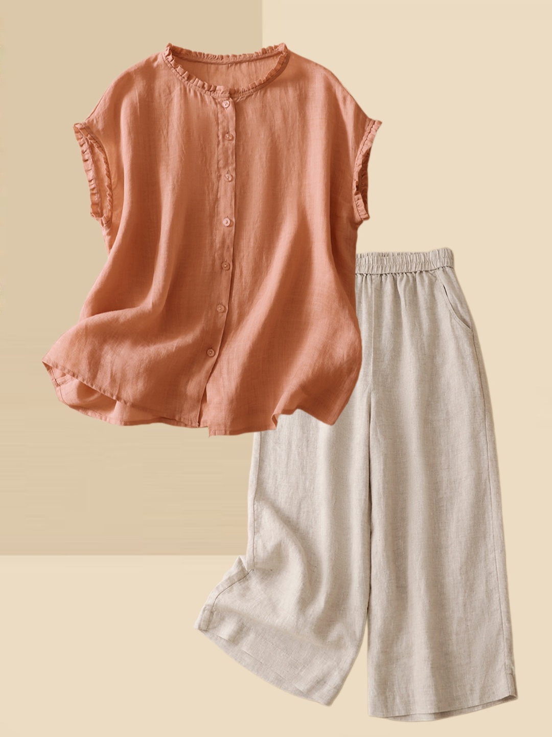 Women's Thin Cotton Linen Shir - đánh giá và giá Summer Clothing Over 60