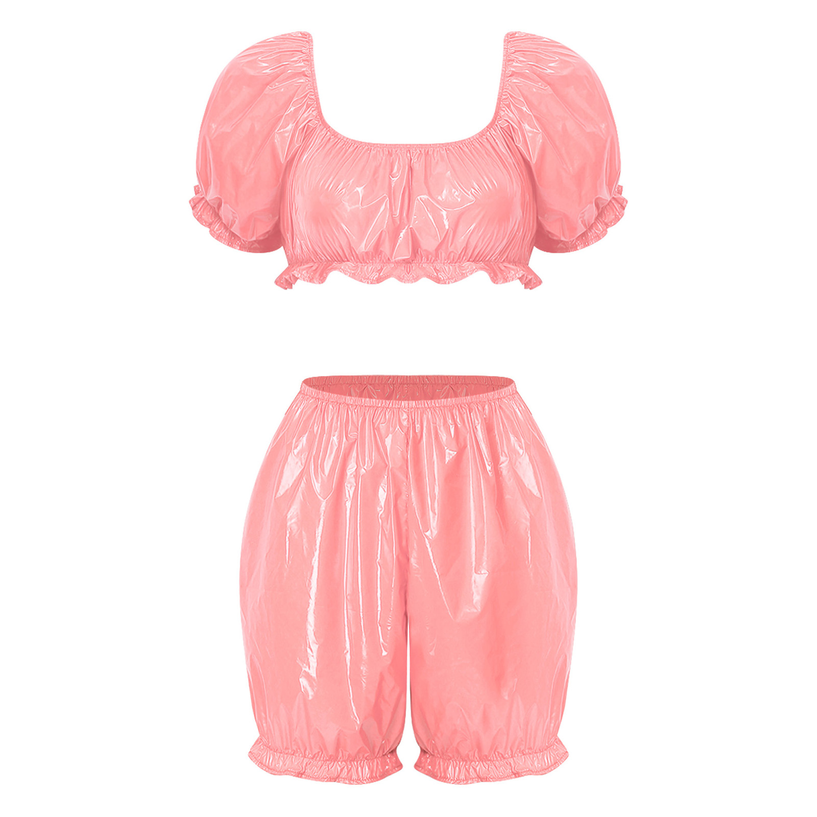 Womens Wet Look PU Leather Clu - đánh giá và giá Summer Clothing For Petite Women
