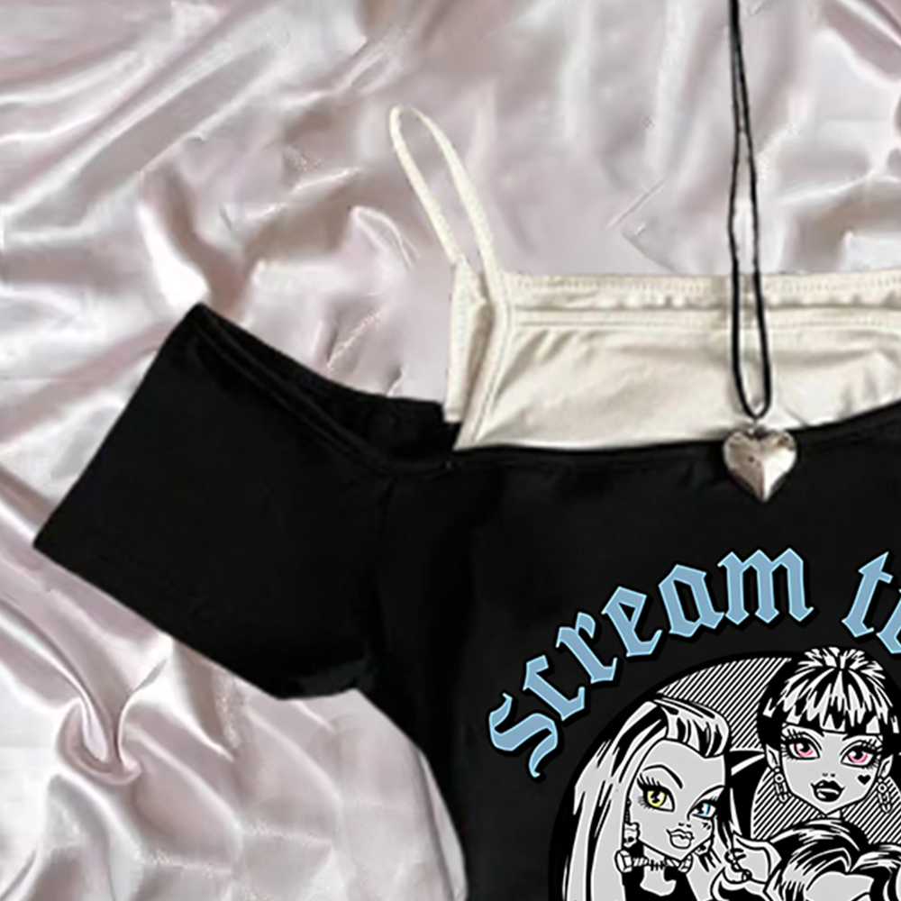 Aesthetic Punk Fairy Tee kawai - đánh giá và giá Summer Clothing Newborn