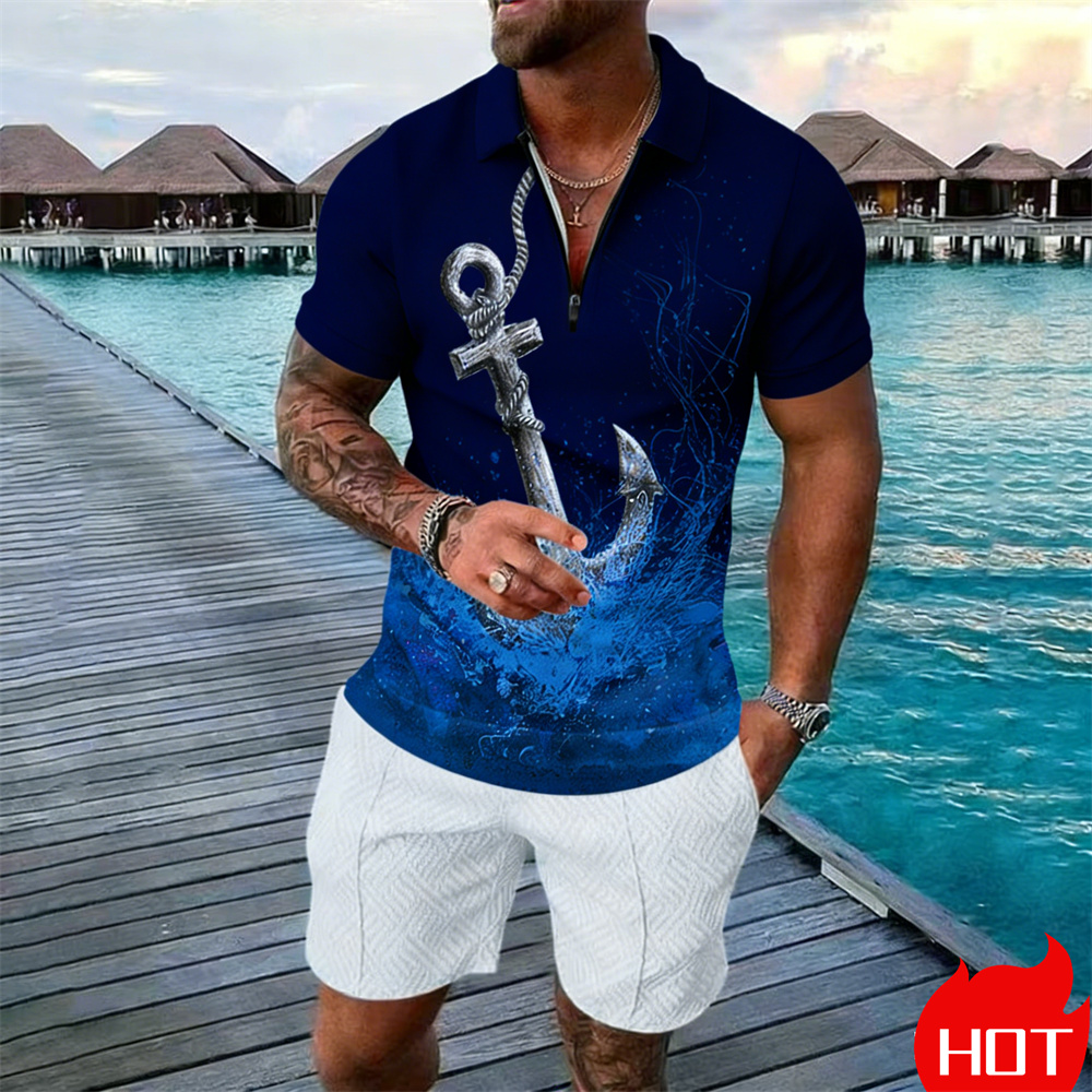 Summer man polo shirt set Vint - đánh giá và giá Summer Clothing Vacation
